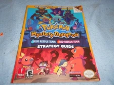 Pokemon Mystery Dungeon: The Official S..., Prima Games