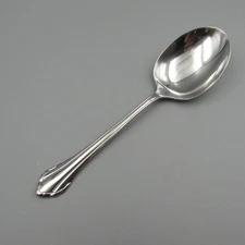 Oneida Community USA Stainless CLARETTE Large Casserole / Serving Spoon - Used