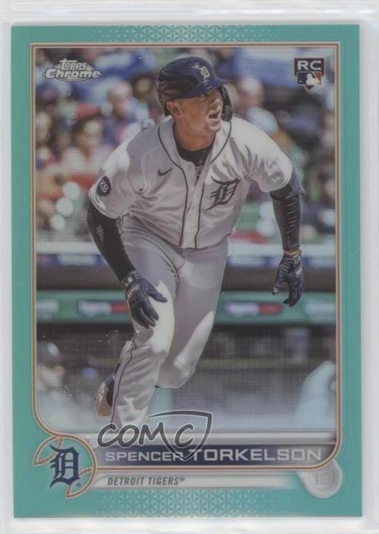 2022 Topps Chrome Update Aqua Refractor 199/250 Spencer Torkelson #USC100 7c5