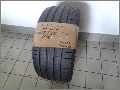 1x Pirelli 325 35 ZR22 P-Zero 110Y DOT0825 6,1mm Sommerreifen - Bild 1 von 3