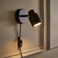 Spotlight Wall Light Fitting Plug In Adjustable Living Room Lights Spot Lights
