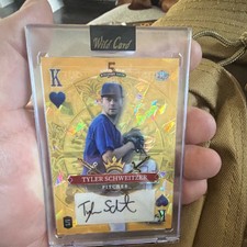 2023 Wild Card Tyler Schweitzer 5 Card Draw Stacked Deck Autograph /5