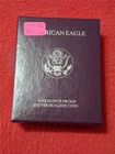 1992-S PROOF American Silver Eagle Dollar.   ASE.   OGP & COA          #MF-1732
