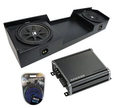 99-06 Chevy Silverado Ext Truck Kicker Comp C12 Dual 12" Rhino Sub Box CXA800.1