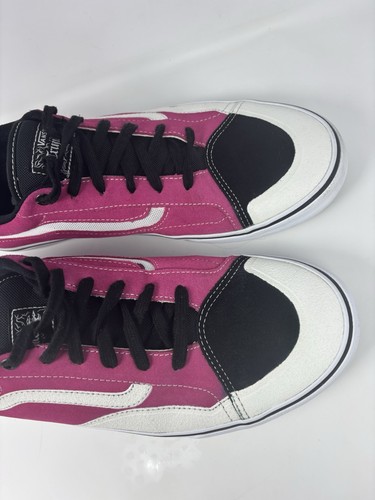 Vans TNT Advanced Prototype Tony Trujillo Pink Black Suede Sneakers Mens Size 13 - Picture 4 of 24