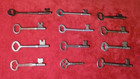 Antique? Original Skeleton Key Lot of 11 & One Odd Shaped ~ Incl. Corbin, Curtis — photo 4