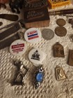 Junk Drawer Lot Coca-Cola Keys Badges Bottle Openers More — photo 7