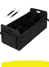 YSSOA Multi Compartments Collapsible Car Trunk Organizer, 600D 