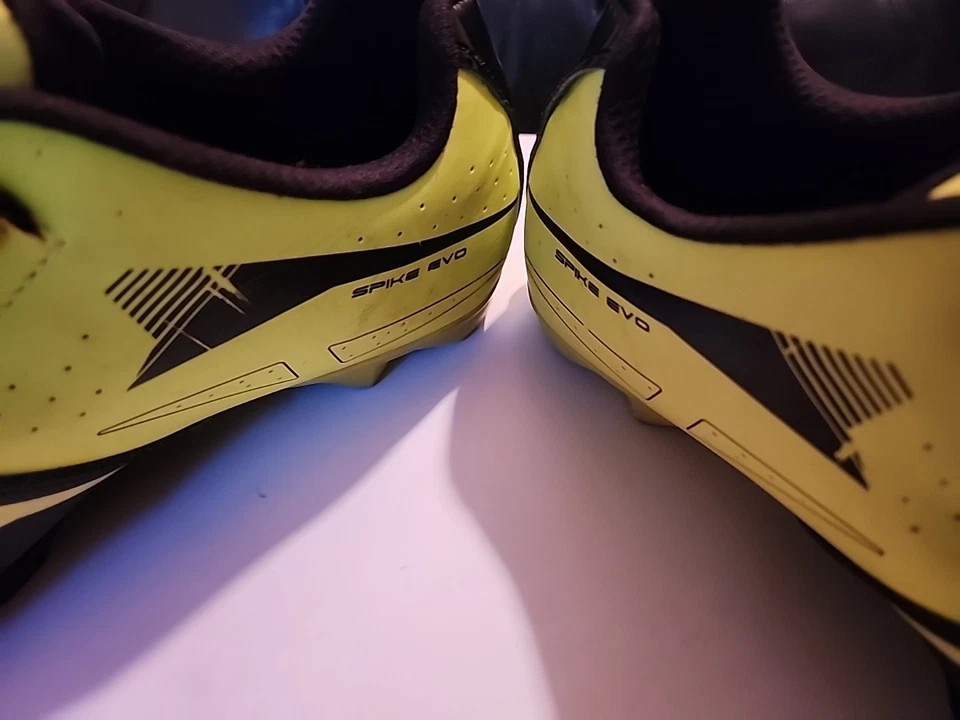 Northwave Spike EVO Black/Yellow Cycling Shoes Size 12 US With 98A Clip - Image 2 of 4