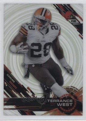 2015 Topps High Tek Pattern 2 Spiral/Dots Terrance West #70 1v3