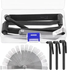 4Pcs 8mm 9mm 10mm Motorcycle Engine Valve Screw Adjustment Tool and 0.005"-N2