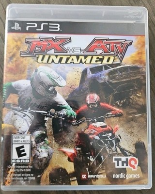 MX Vs. ATV Untamed Sony PlayStation 3 PS3 Game CIB
