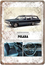 Vintage 1965 Dodge Wagons Auto Ad Retro Look Reproduction Metal Sign Am2614 Vintage 1965 Dodge Wagons Auto Ad Retro Look Reproduction Metal Sign Am2614