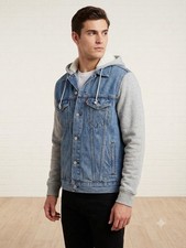 levis strauss signature denim trucker jacket Small B.8