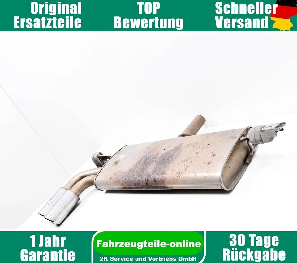 Audi A3 8V 5Q6253611A Tuyau D'Échappement Silencieux 1.4 TFSI - Photo 2/4