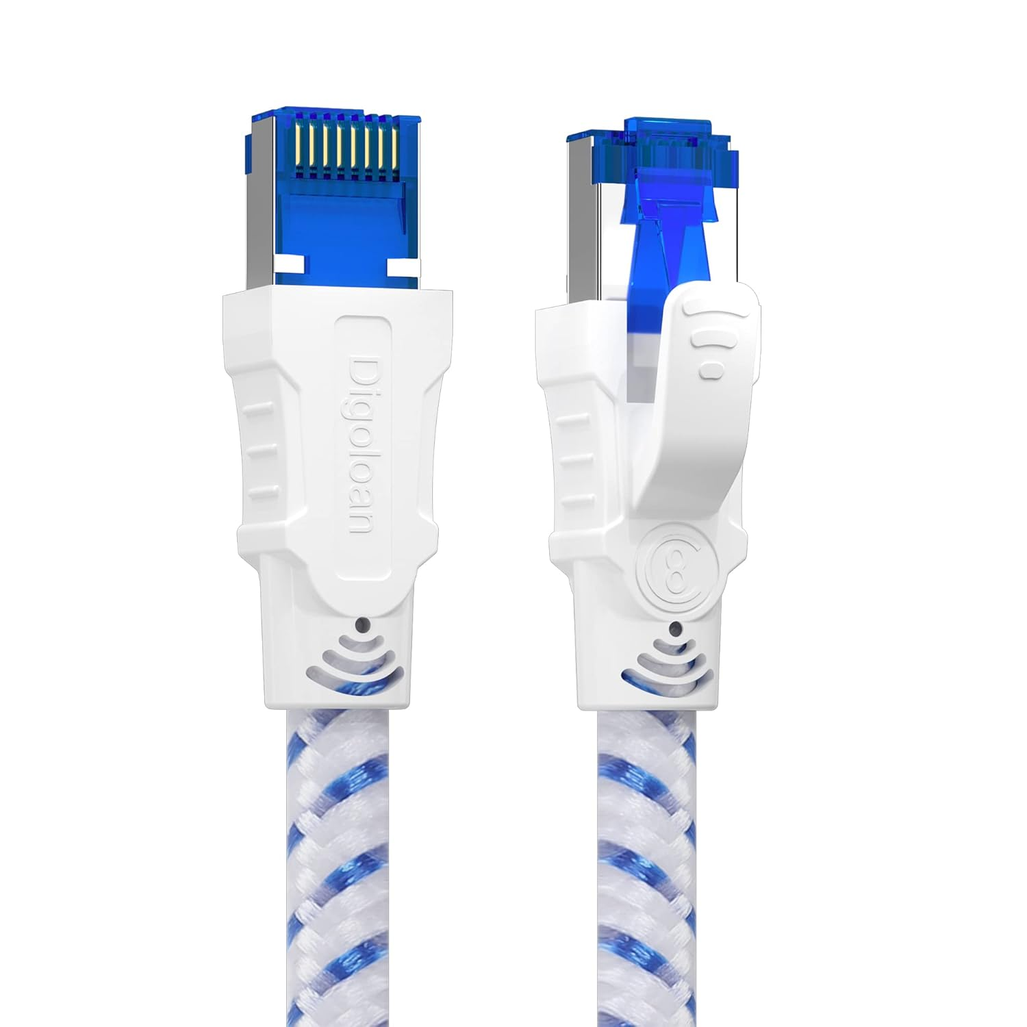 Ethernet Cable 1M, Cat 8 Internet Network Lan Cable, High Speed Cat8 Gigabit 40G