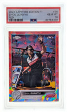 2020 Topps Chrome Sapphire Edition Formula 1 Racing Cards Checklist & Odds 23