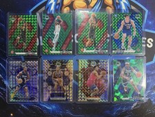 Mixed NBA Lot #4 - Mosaic Green Mosaic  Prizm 8 Card Lot.