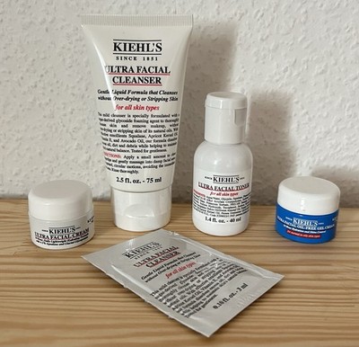 Kiehl's Ultra Facial Cream, Kiehl's Ultra Facial Cleanser Ultra Facial Toner NEU