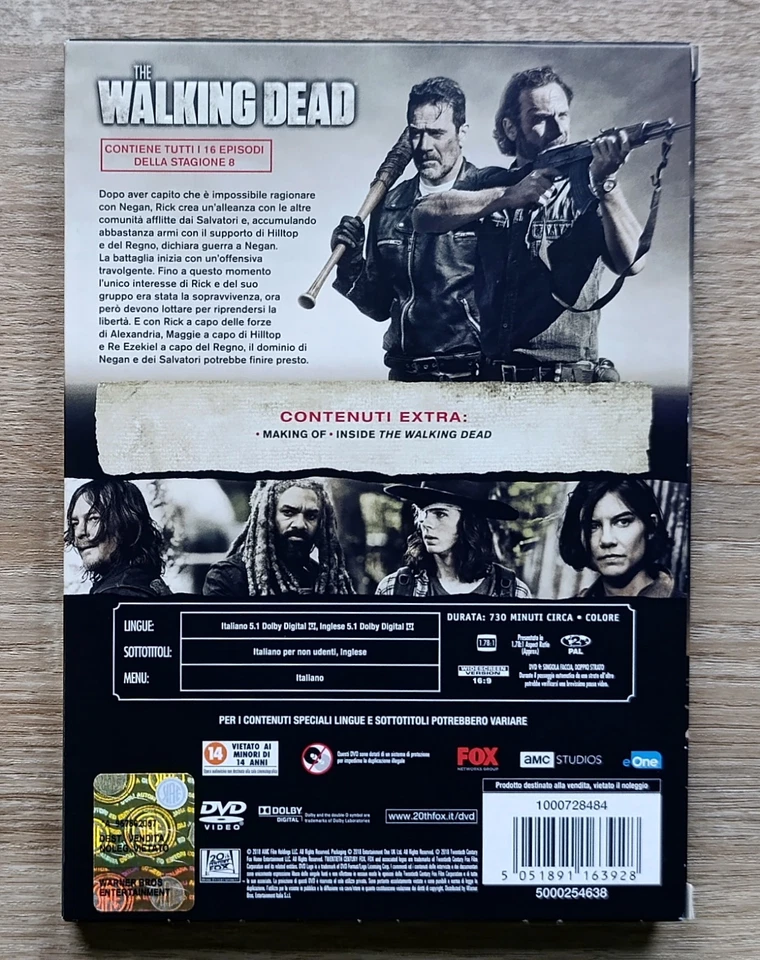 The Walking Dead DVD Stagione 8 *Fuori Catalogo* - Immagine 2 di 4