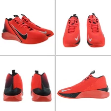 Nike Men's G. T. JUMP ACADEMY Bright Crimson - Black Basketball Shoes New