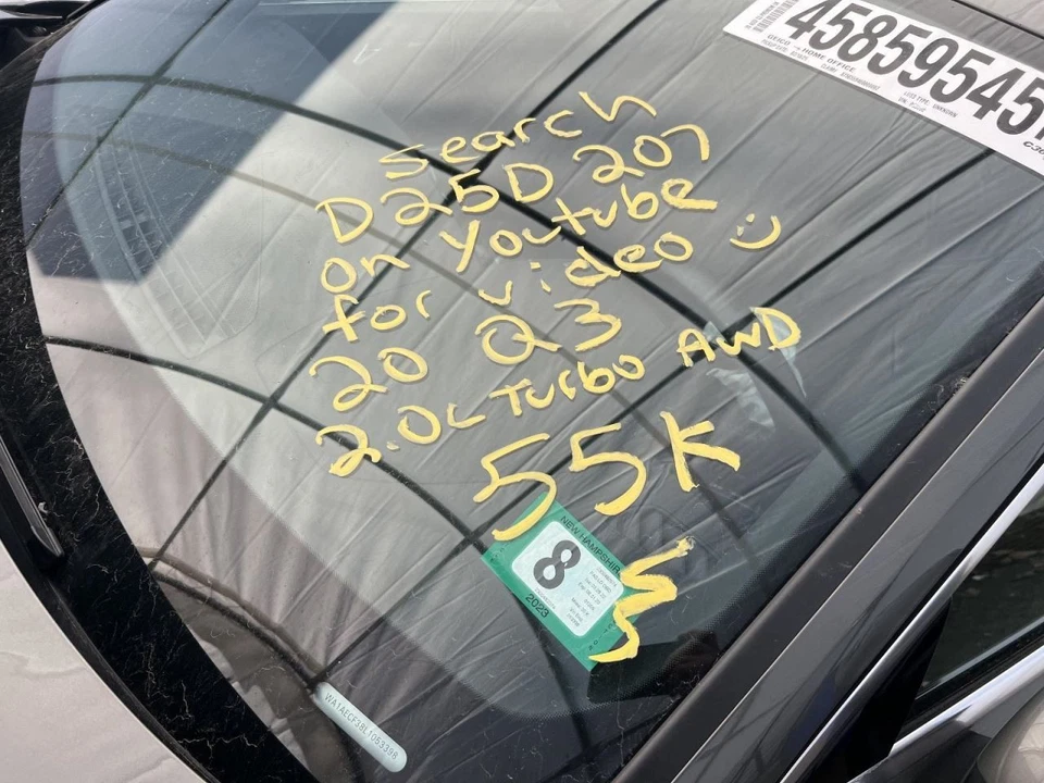 Passenger Air Bag Front Passenger Seat Fits 19-23 AUDI Q3 197203 - Image 3 of 4