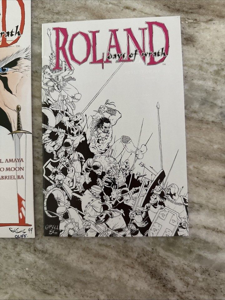 Roland Days Of Wrath (1999 Terra Major) # 1 And Ashcan 🔥. Hard To Find ...