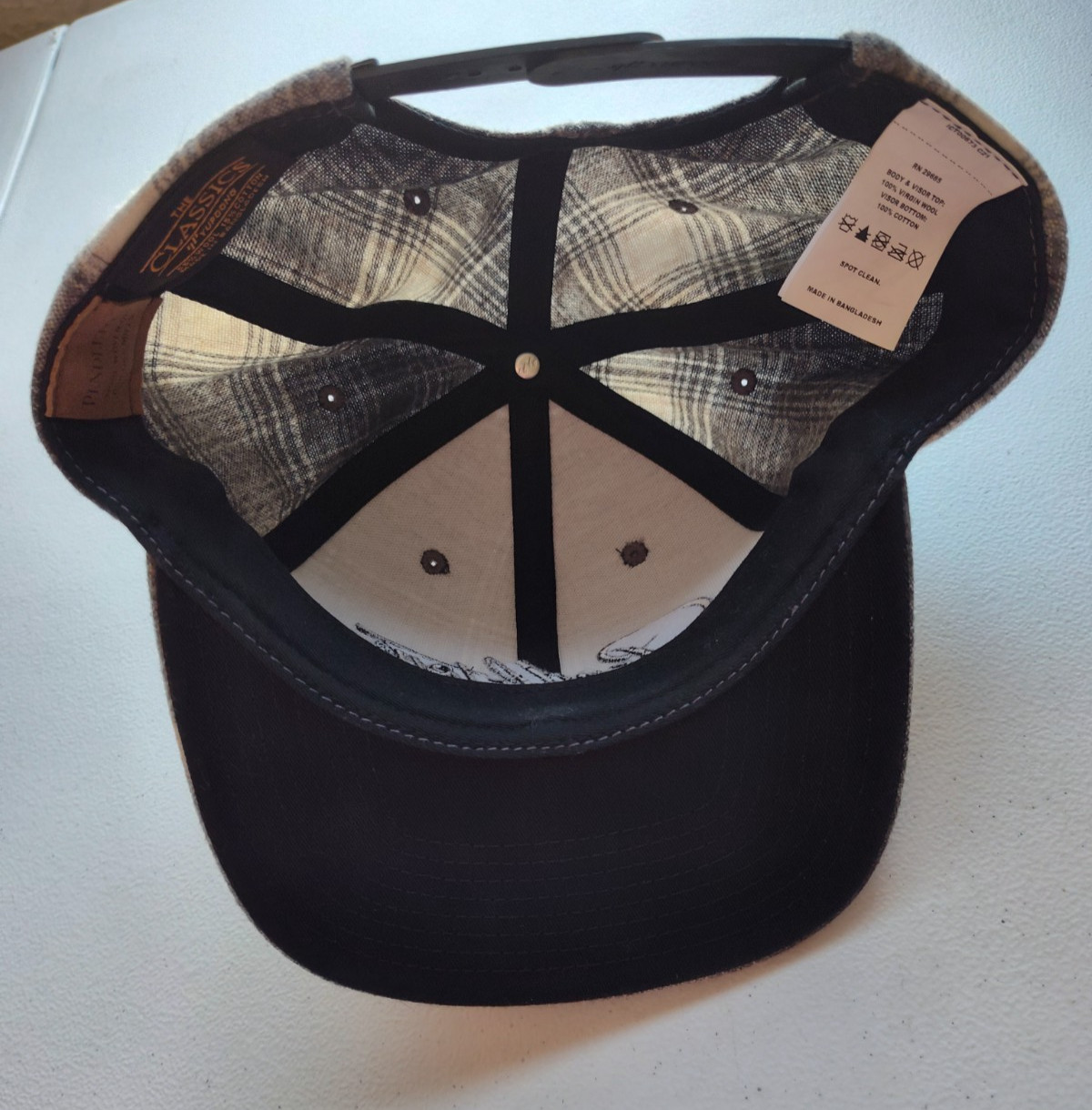 Pendleton The Classics Wool  Hat Snapback Gray Cap - image 8