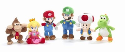 OFFIZIELLE NEUE 12 ZOLL SUPER MARIO BROS PLÜSCHTIERE STOFFTIERE