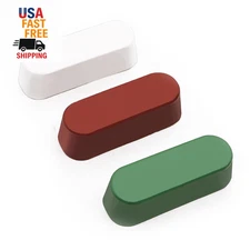 Metal Buffing Polishing Compound Kit - White Diamond, Red Rouge, Green (3 Pack)