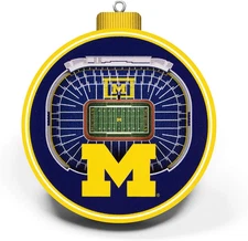 NCAA 3D Stadiumview Ornament