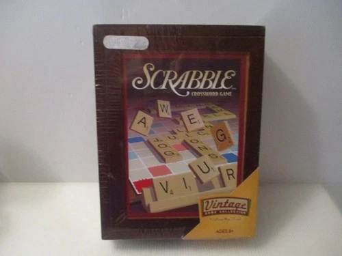 Scrabble - Hasbro 2009 Wooden Box Vintage Game Collection Edition - Complete