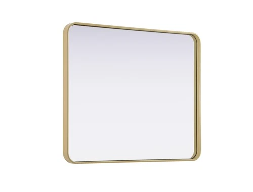 Elegant Lighting MR8A3036 Remy 30"W x 36"H Rectangular Flat - Silver - Picture 11 of 12