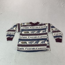 Vintage Garanimals Sweatshirt Kids 5 Safari A...
