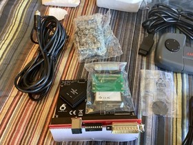 Commodore Amiga CD32 NTSC Console CIB + TF330 Accelerator + 8GB CF + Mouse