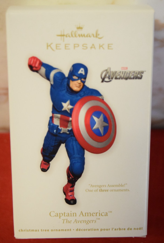 Captain America The Avengers Hallmark Keepsake