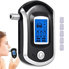 Breathalyzer Police Digital Breath Analyzer Tester LCD Test Detector US