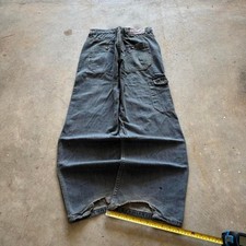Baggy Animal Carpenter Wide Leg Jnco Styl Embroidered Y2k VTG Denim Jeans 34x31