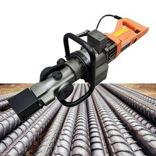 Electric Hydraulic Rebar Bender PortableCutter Steel Pipe Solid Bar Bender 110V