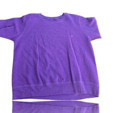 Women's Hanes Purple Crewneck Sweatshirt Size L