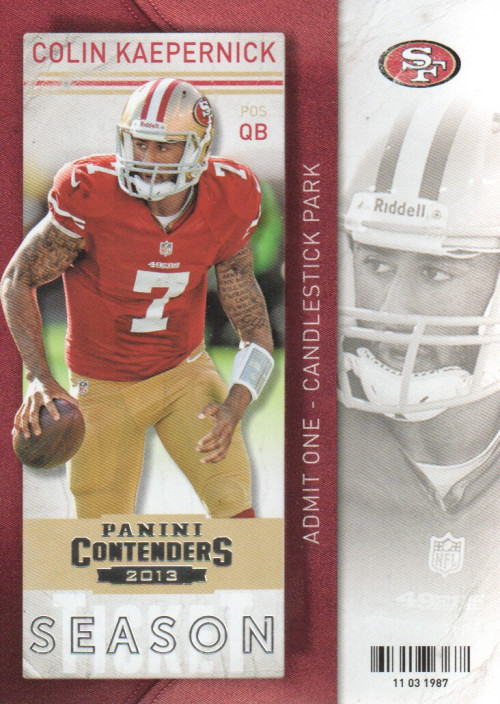 2013 Panini Contenders Football Card Pick (Base)
