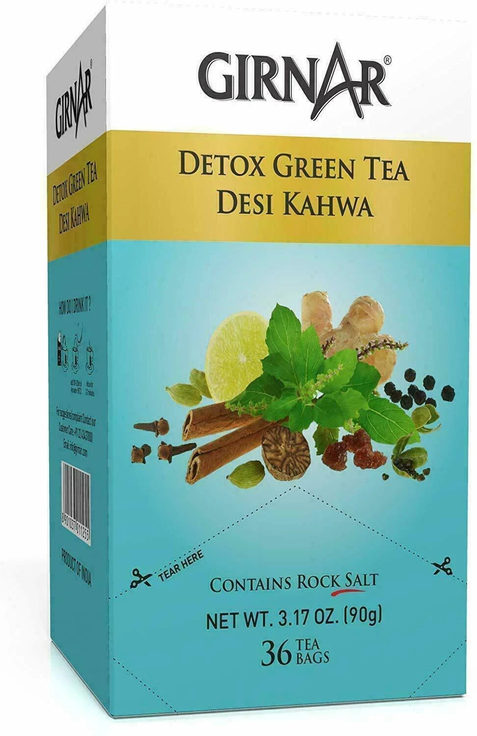 , Desi Kahwa, 36 Tea Bags Free Shipping