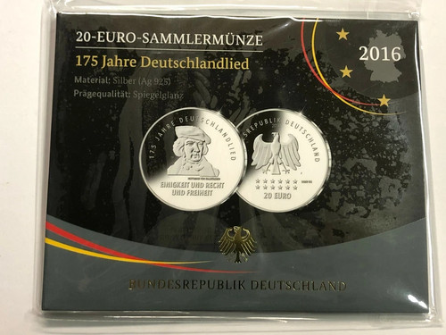 Deutschland Germany 20 Euro 2016-2025 PP, 18g 925er Silber, Ø32,5mm, AUSWAHL (S2 - Bild 11 von 76
