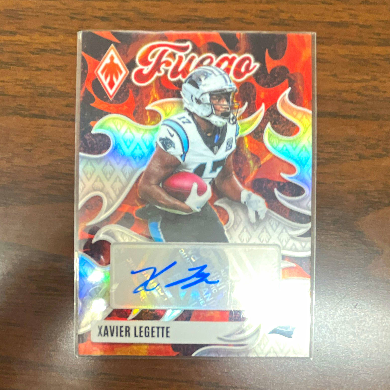 Panini 2025 Phoenix Fuego Signatures Xavier Legette #FUS-XLE Auto