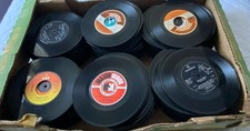 Record Collection Job Lot 320  x 7" Vinyl Singles No Sleeves 60s 70s 80s #4