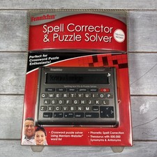 Franklin SA-309 Merriam Webster Spell Corrector Puzzle Solver BRAND NEW SEALED