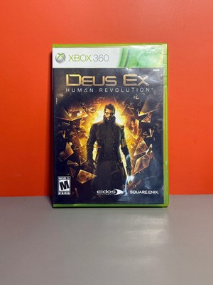 Deus Ex: Human Revolution (Microsoft Xbox 360, 2011) CIB w/Manual Tested