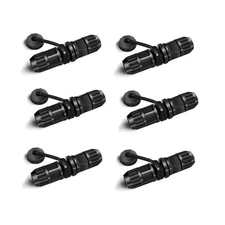 Waterproof RJ45 Coupler, cat 6 splice outdoor ethernet Connector, Female to F...