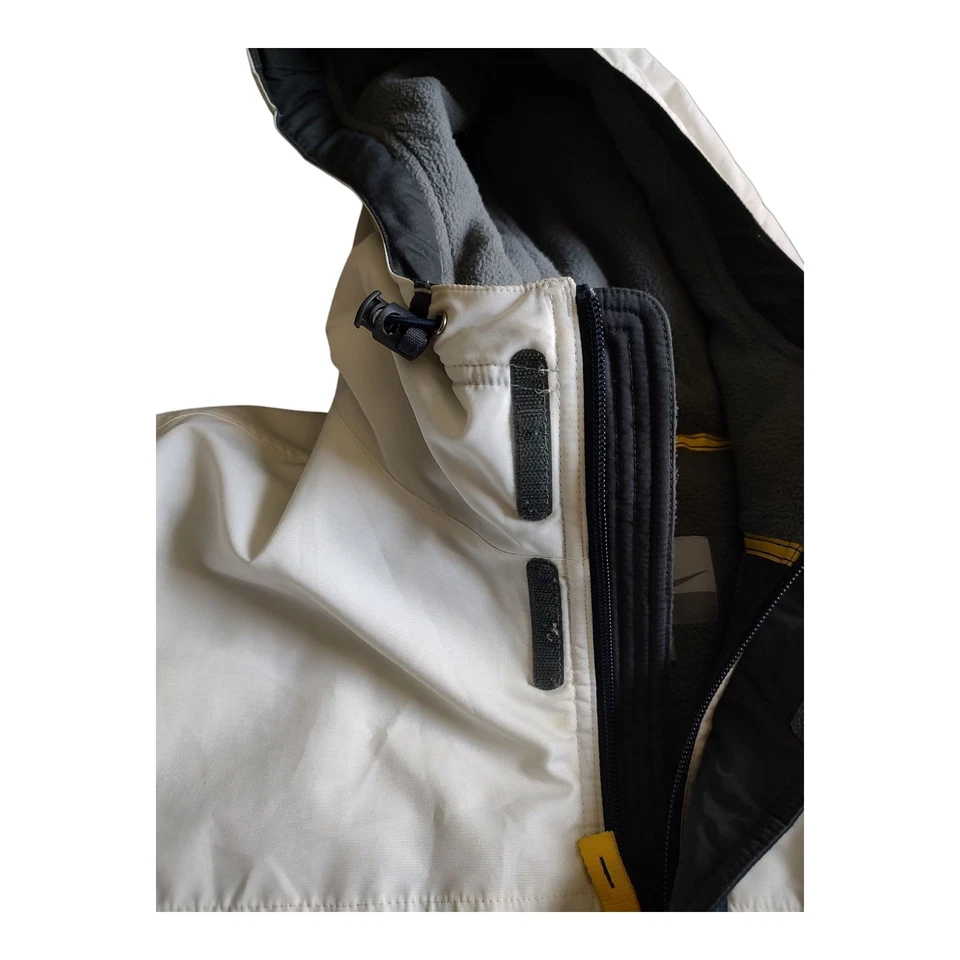 Abrigo de invierno vintage Nike esquí con capucha ligero forrado a la fuerza para hombre talla M Foto 4 de 4