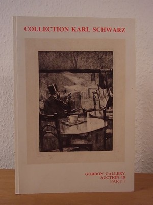 Auction. The Carl Schwarz Collection and other Property. Drawings, Prints, Books